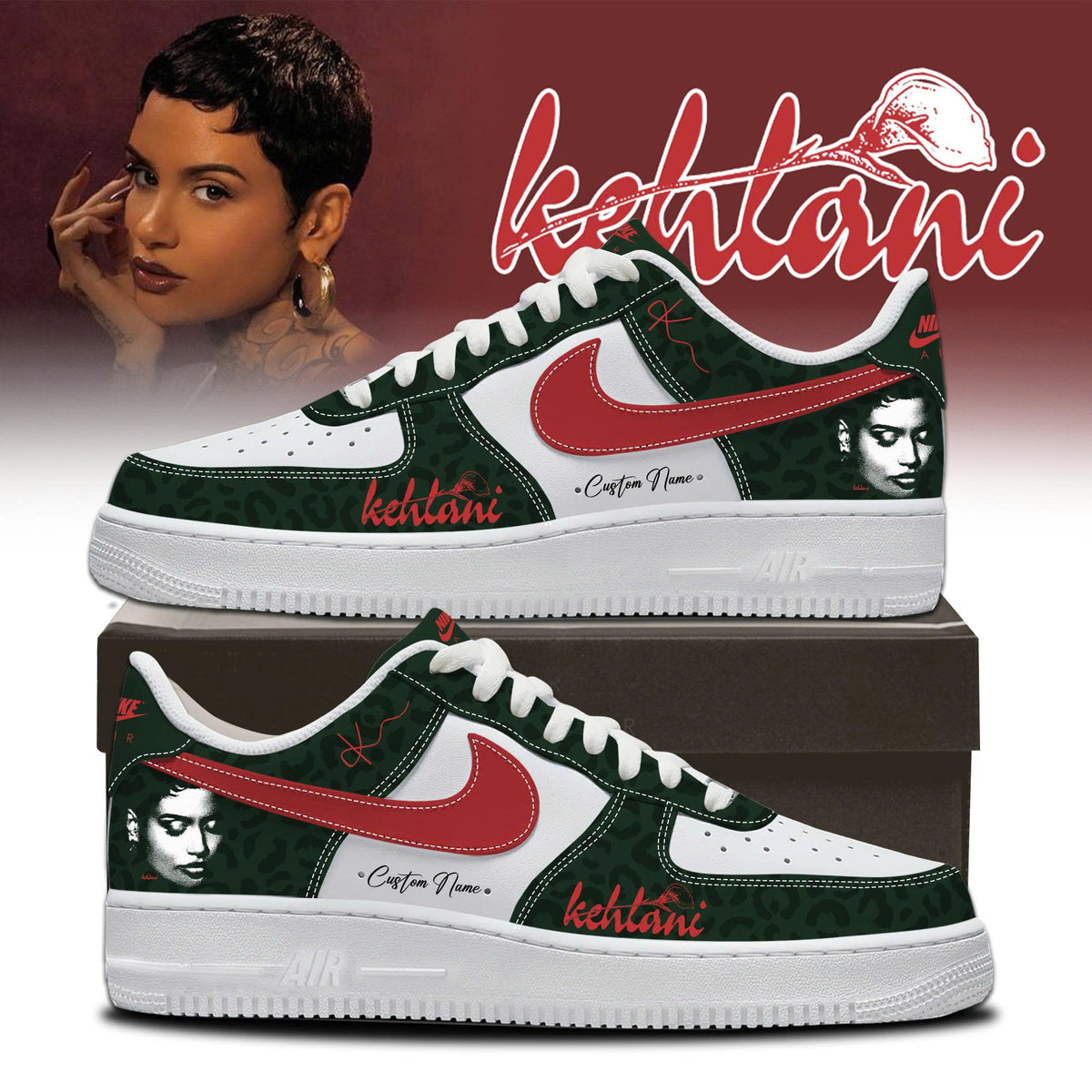 Kehlani World Tour 2026 Limited Edition AF1 Sneakers