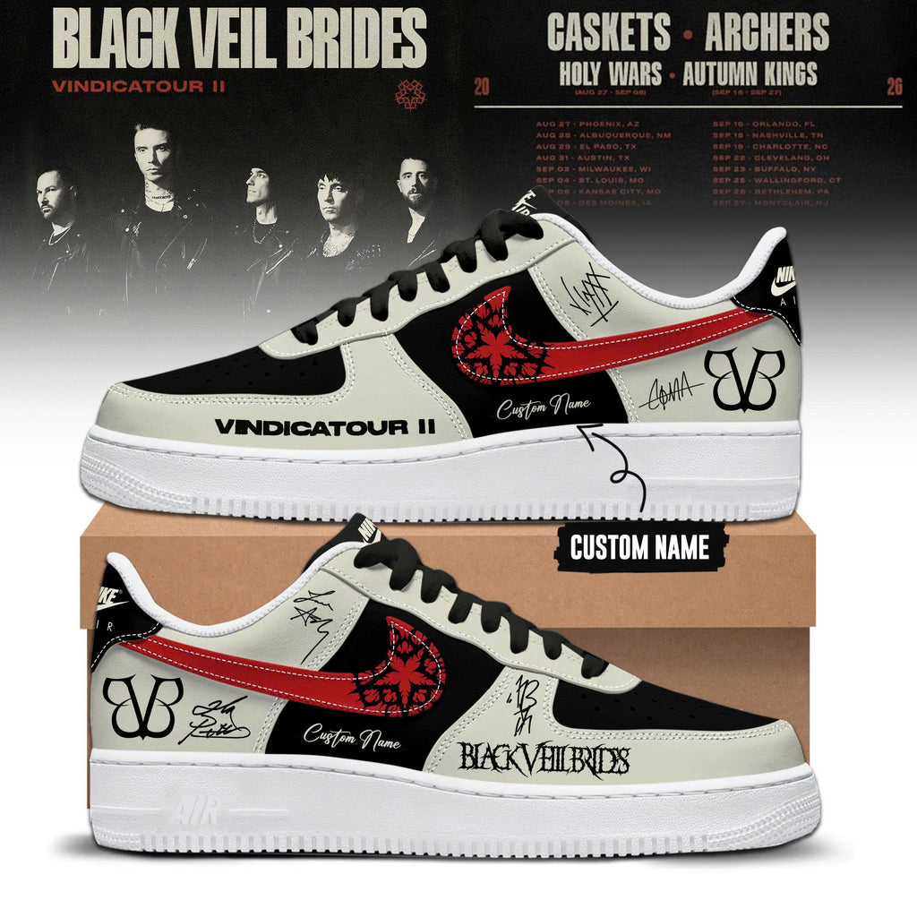 BVB “VINDICATOUR II” Tour 2026 Limited Edition AF1 Sneakers