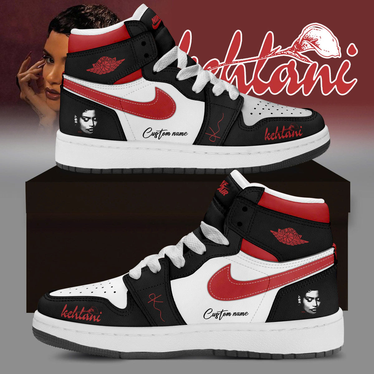 Kehlani World Tour 2026 Limited Edition AJ1 Sneakers