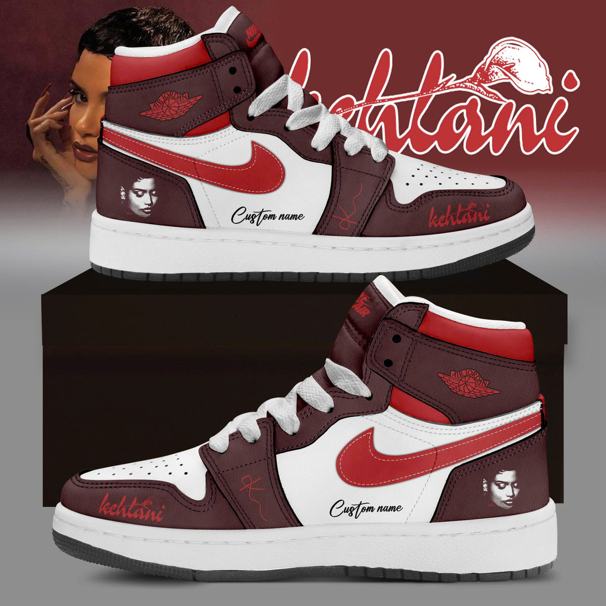 Kehlani World Tour 2026 Limited Edition AJ1 Sneakers