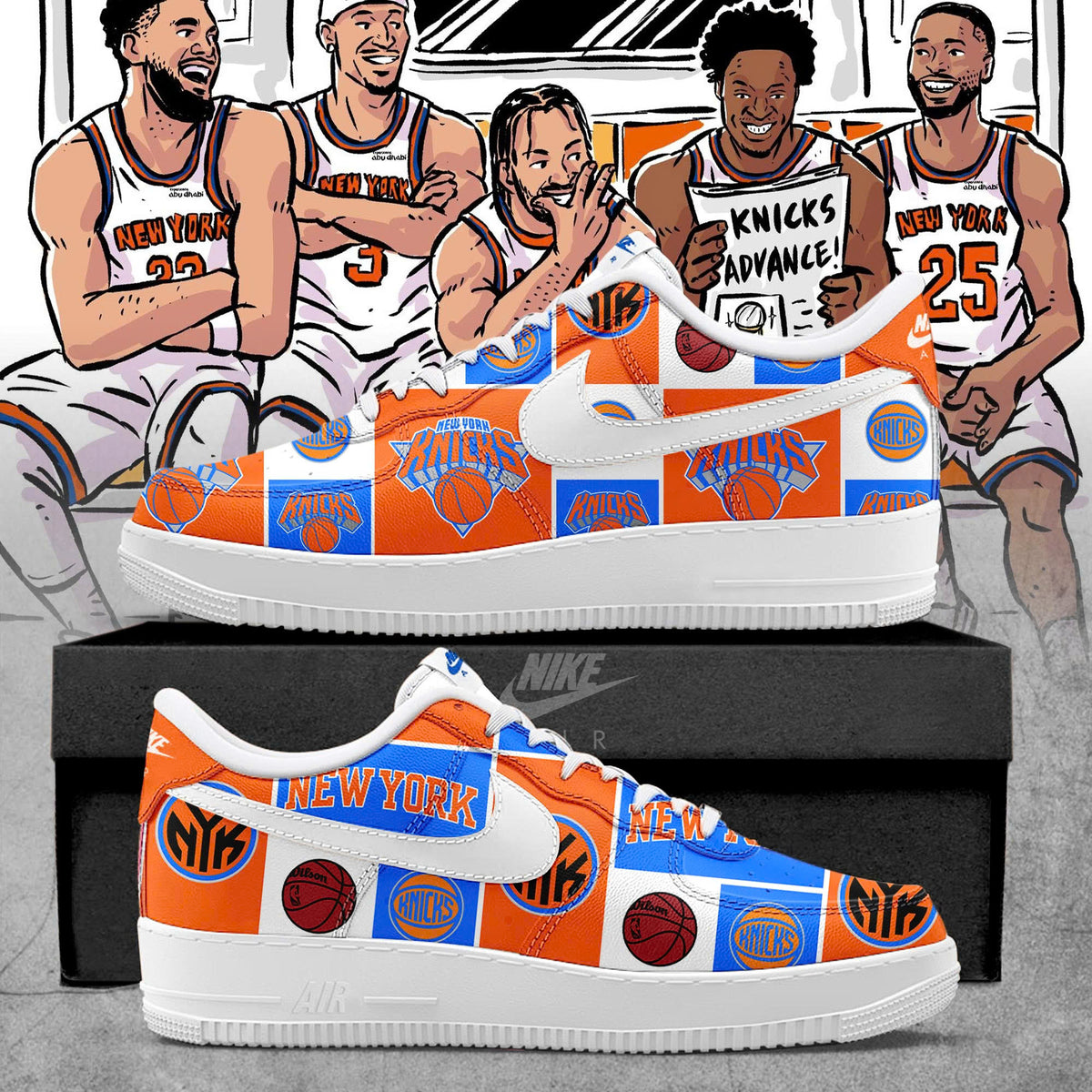 NYK 2026 Limited Edition AF1 Sneakers
