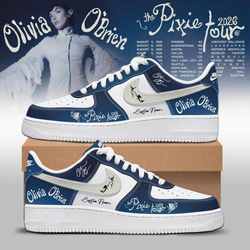 Olivia O'Brien The Pixie Tour 2026 Limited Edition AF1 Sneakers