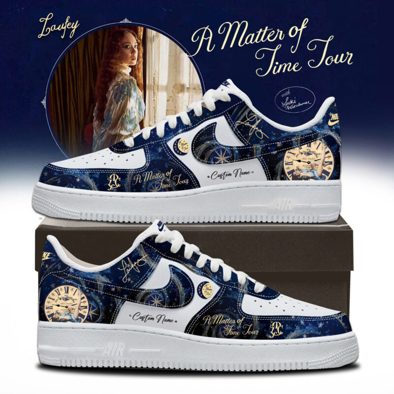 Laufey – A Matter of Time Tour Limited Edition AF1 Sneakers
