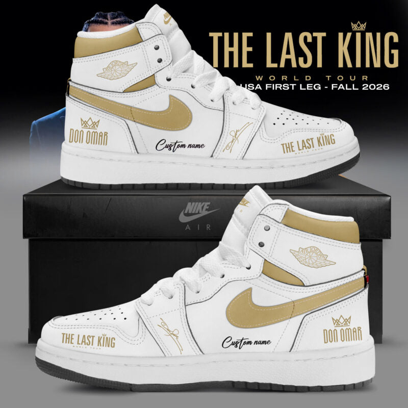 THE LAST KING WORLD TOUR 2026 Limited Edition AJ1 Sneakers