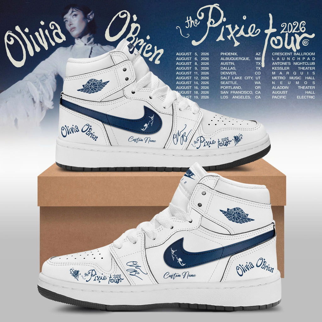 Olivia O'Brien The Pixie Tour 2026 Limited Edition AJ1 Sneakers