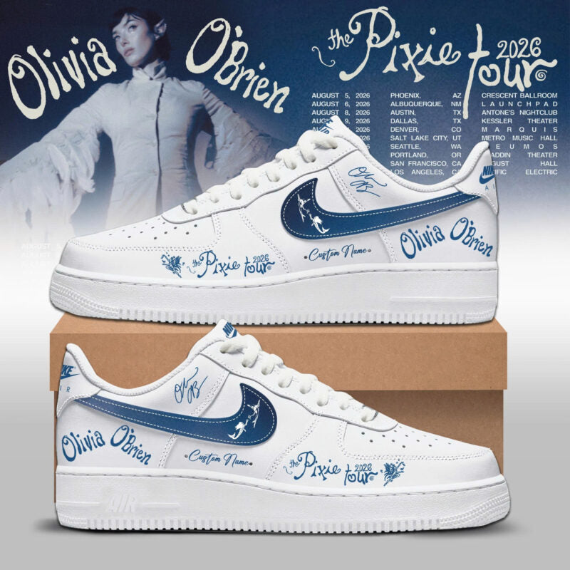 Olivia O'Brien The Pixie Tour 2026 Limited Edition AF1 Sneakers
