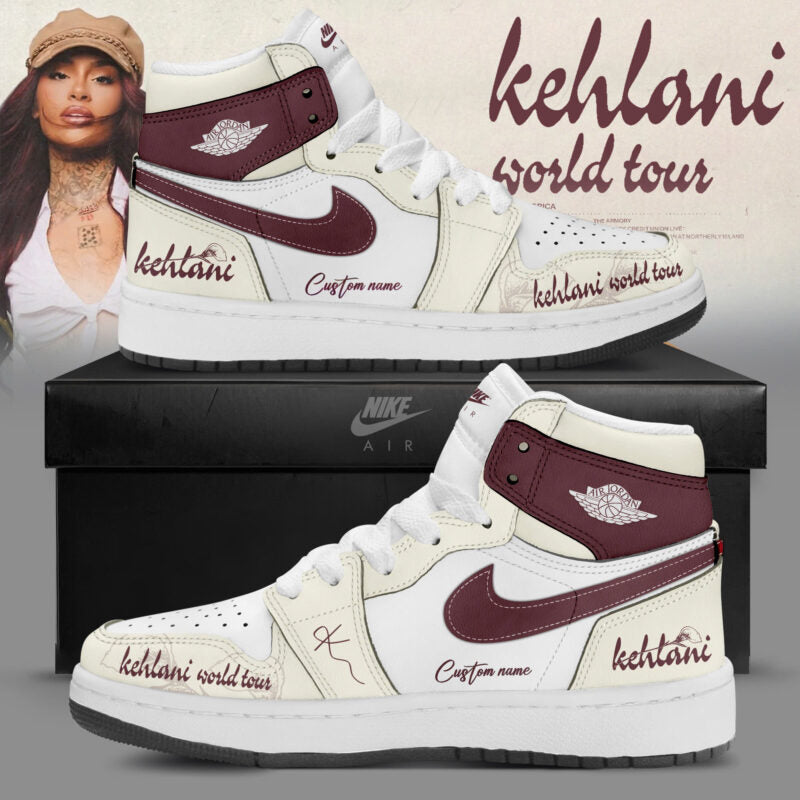 Kehlani World Tour 2026 Limited Edition AJ1 Sneakers