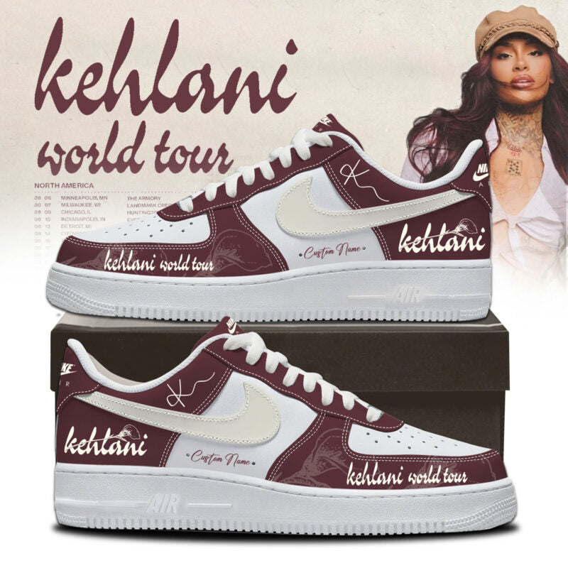 Kehlani World Tour 2026 Limited Edition AF1 Sneakers