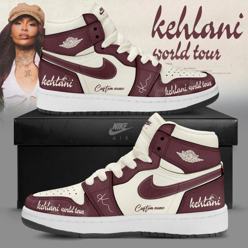Kehlani World Tour 2026 Limited Edition AJ1 Sneakers