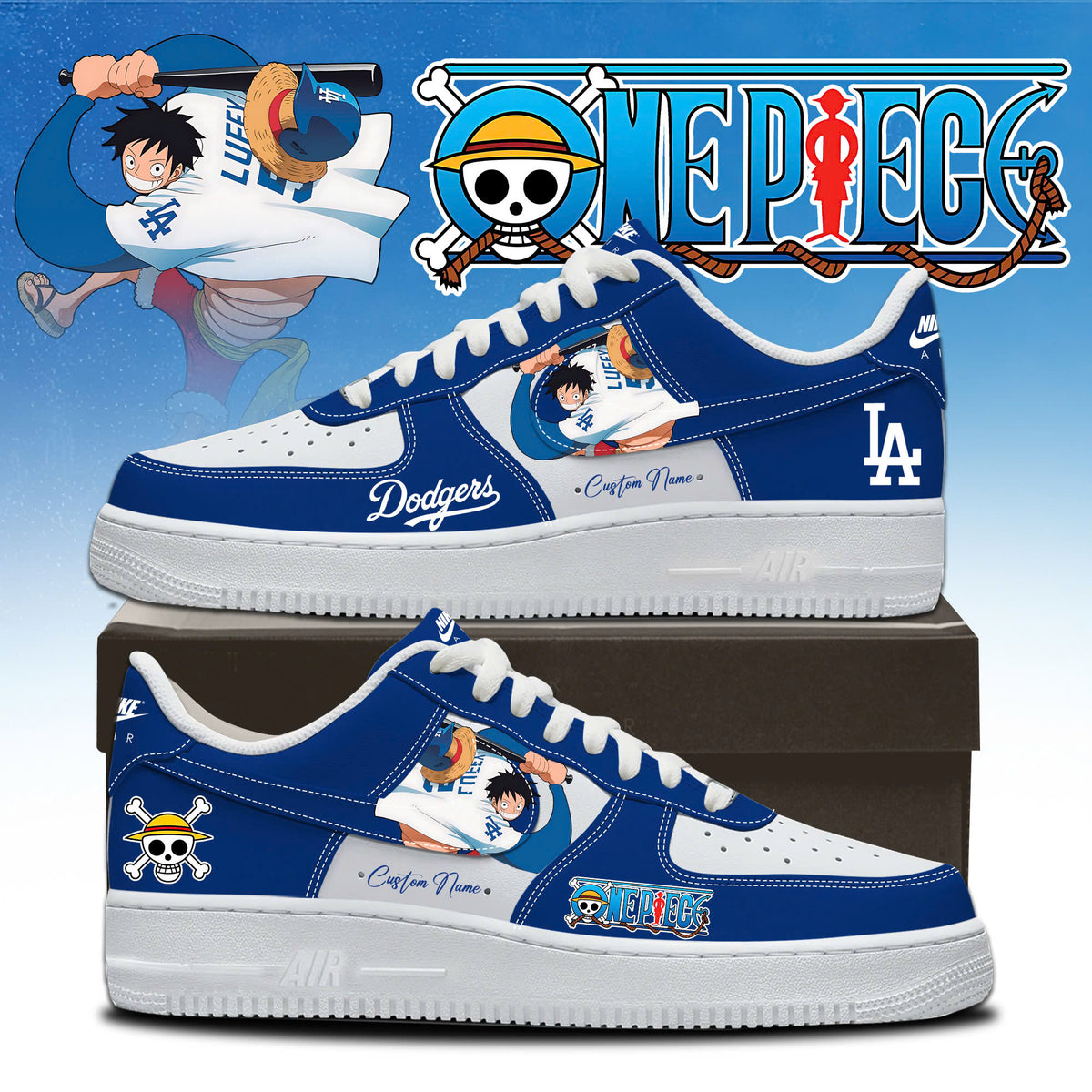 _ LAD x One Piece 2026 Limited Edition AF1 Sneakers
