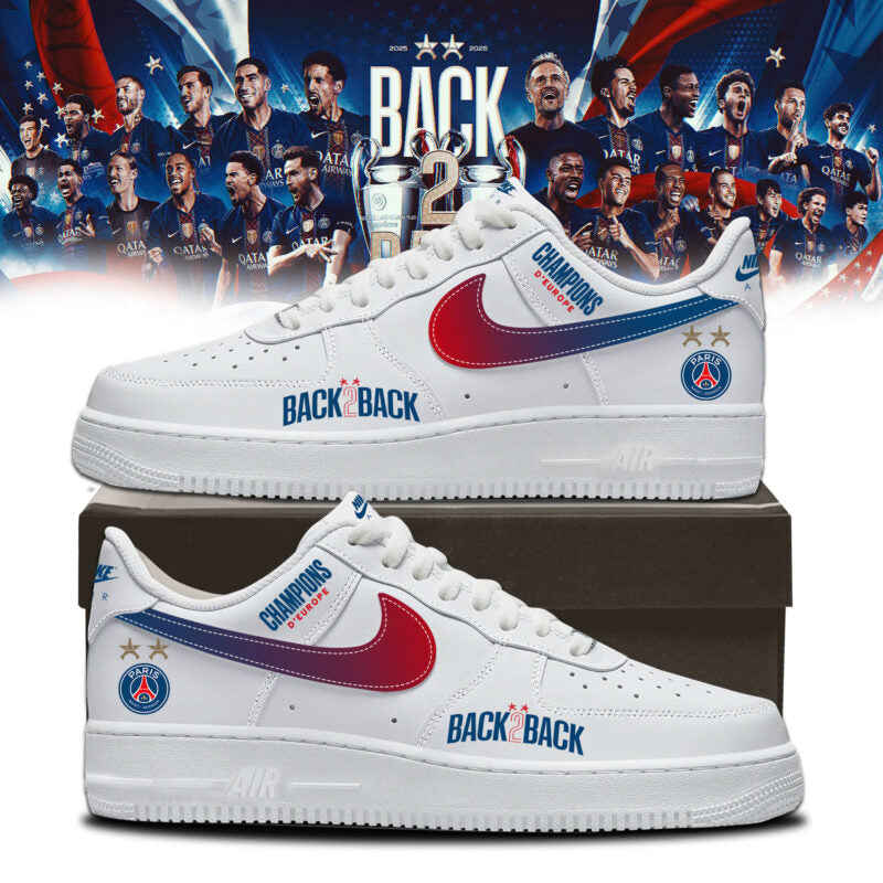 _PSG 2026 Back 2 Back Champions AF1 Sneakers