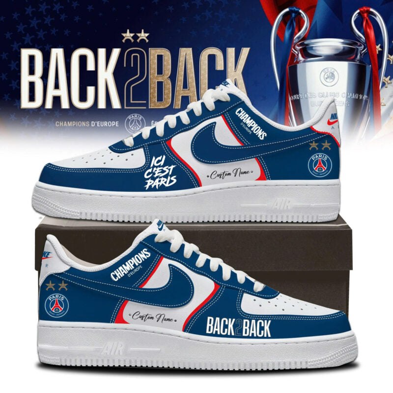 _ PSG 2026 UCL Champions d’Europe  AF1 Sneakers