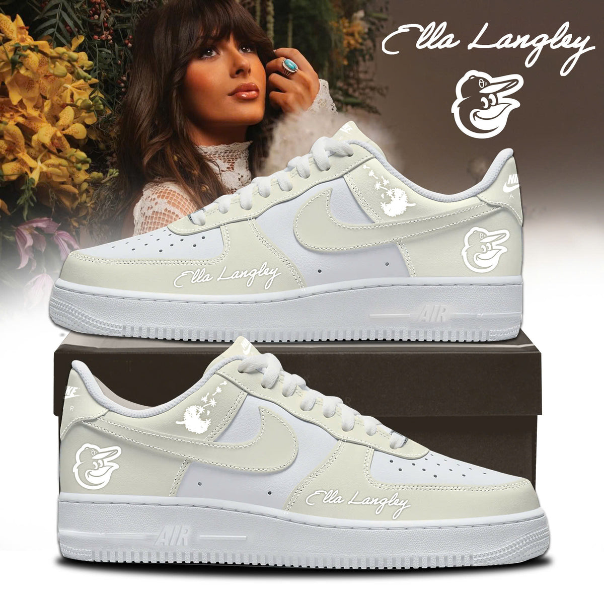 BO x EL AF1 Sneakers