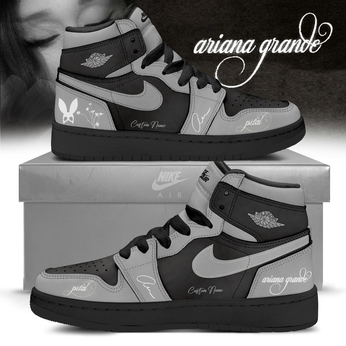 AG "Petal" Limited Edition AJ1 Sneakers