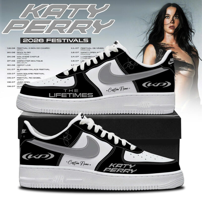 Katy Perry ”The Lifetimes Tour” Limited Edition AF1 Sneakers