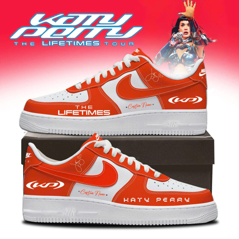 Katy Perry ”The Lifetimes Tour” Limited Edition AF1 Sneakers