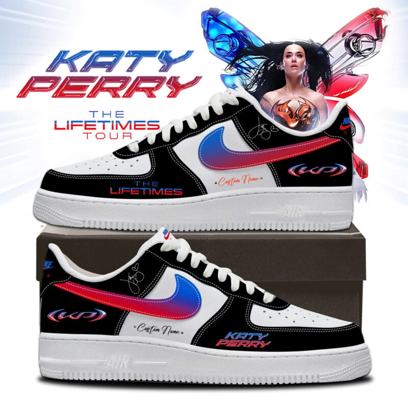 Katy Perry ”The Lifetimes Tour” Limited Edition AF1 Sneakers