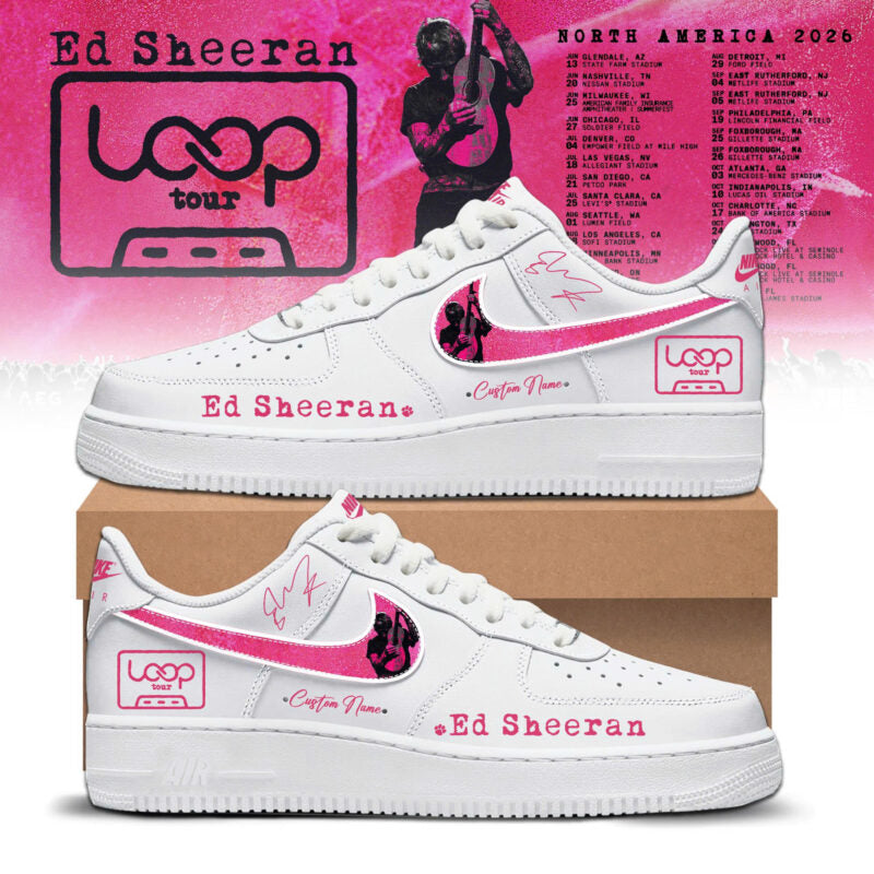 _Ed Sheeran Loop Tour 2026 Limited Edition AF1 Sneakers