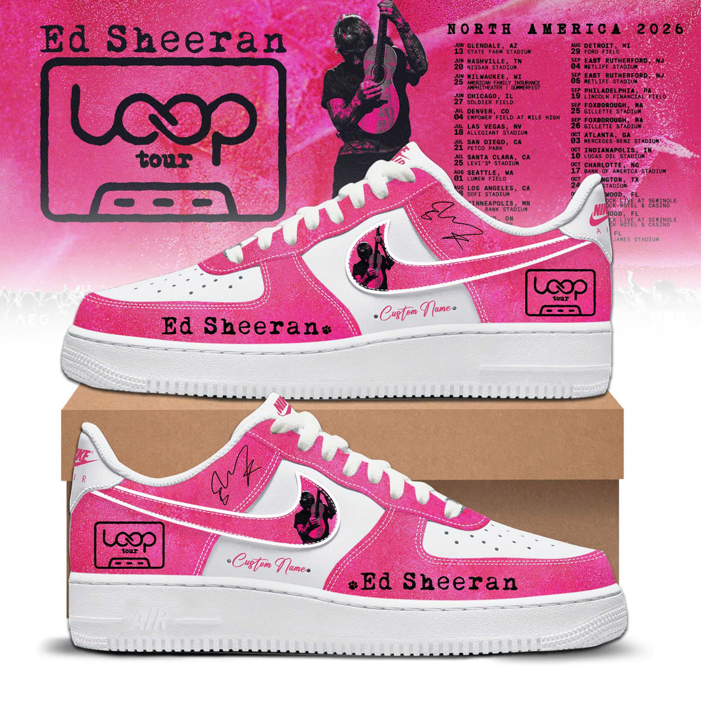 _Ed Sheeran Loop Tour 2026 Limited Edition AF1 Sneakers