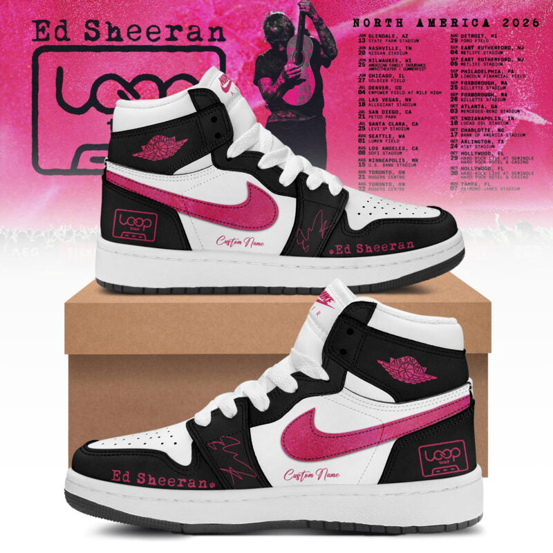 _Ed Sheeran Loop Tour 2026 Limited Edition AJ1 Sneakers
