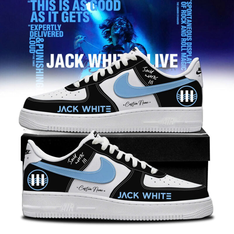 Jack White Live No Name Tour Limited Edition AF1 Sneakers