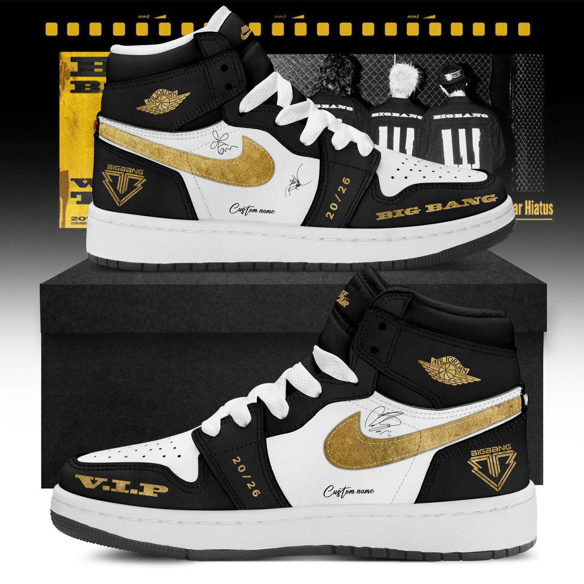 Big Bang 20/26 World Tour Limited Edition AJ1 Sneakers