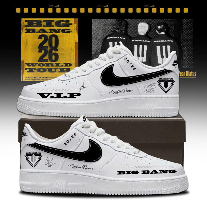 Big Bang 20/26 World Tour Limited Edition AF1 Sneakers