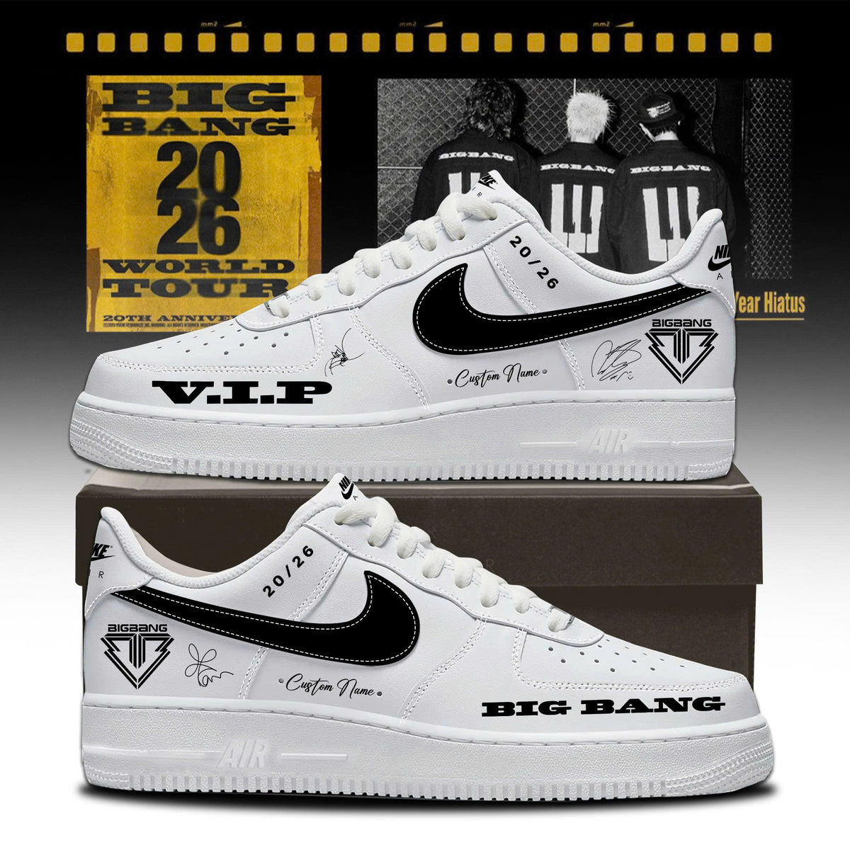 Big Bang 20/26 World Tour Limited Edition AF1 Sneakers
