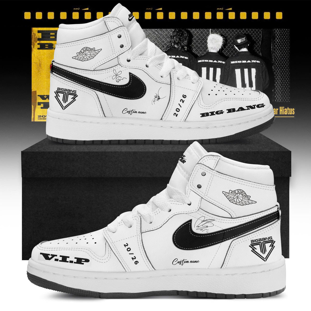 Big Bang 20/26 World Tour Limited Edition AJ1 Sneakers
