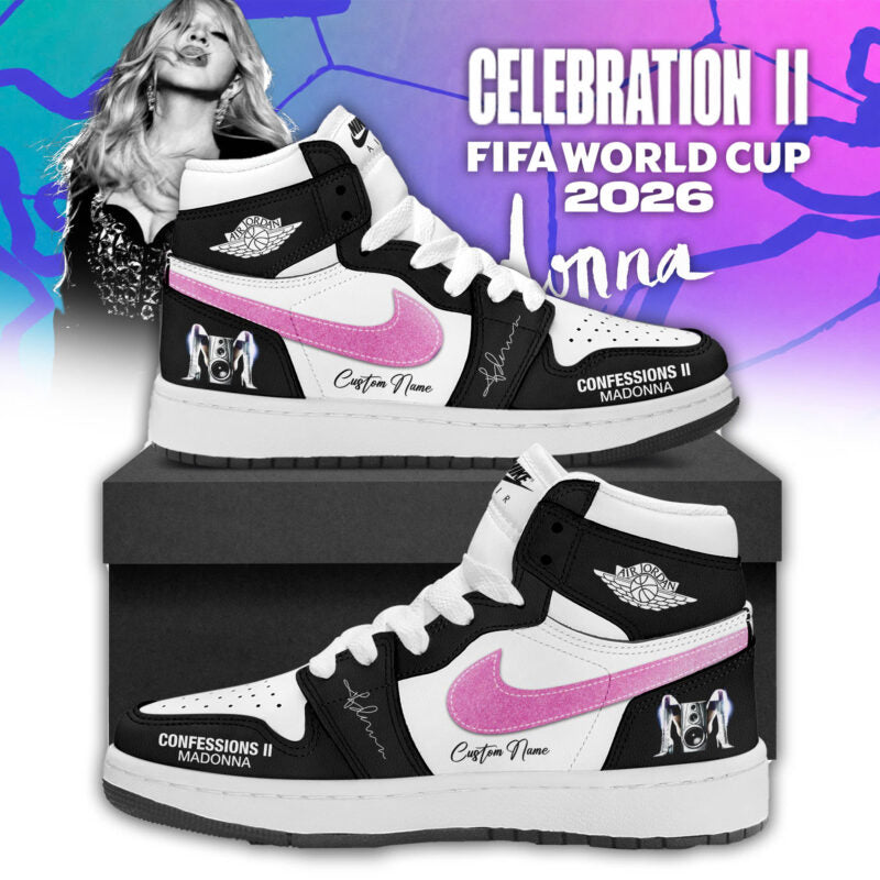 _ Madonna “Confessions II” Limited Edition AJ1 Sneakers