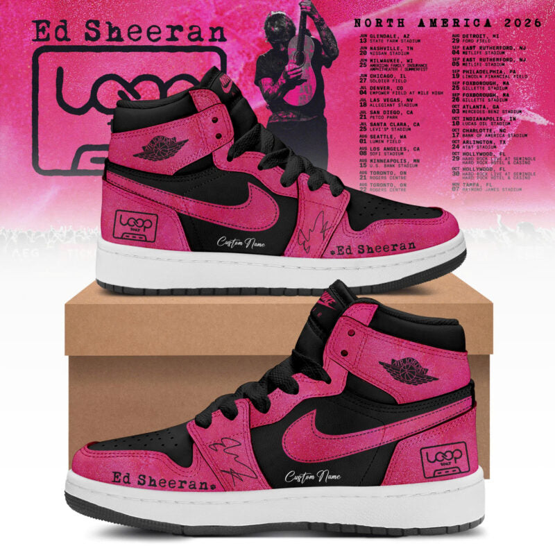 _Ed Sheeran Loop Tour 2026 Limited Edition AJ1 Sneakers