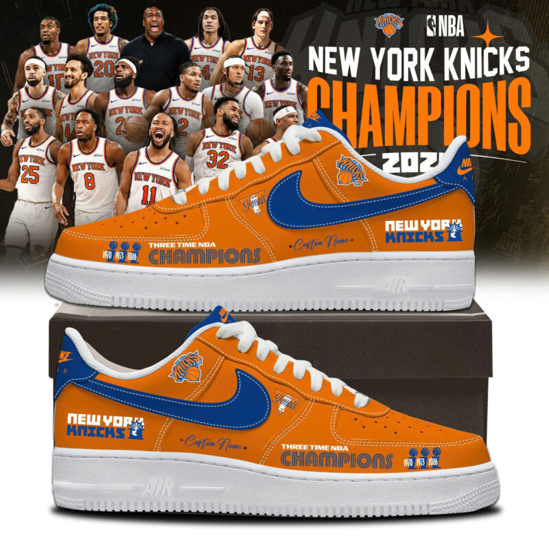 _NYK 2026 NBA Champions Limited Edition AF1 Sneakers